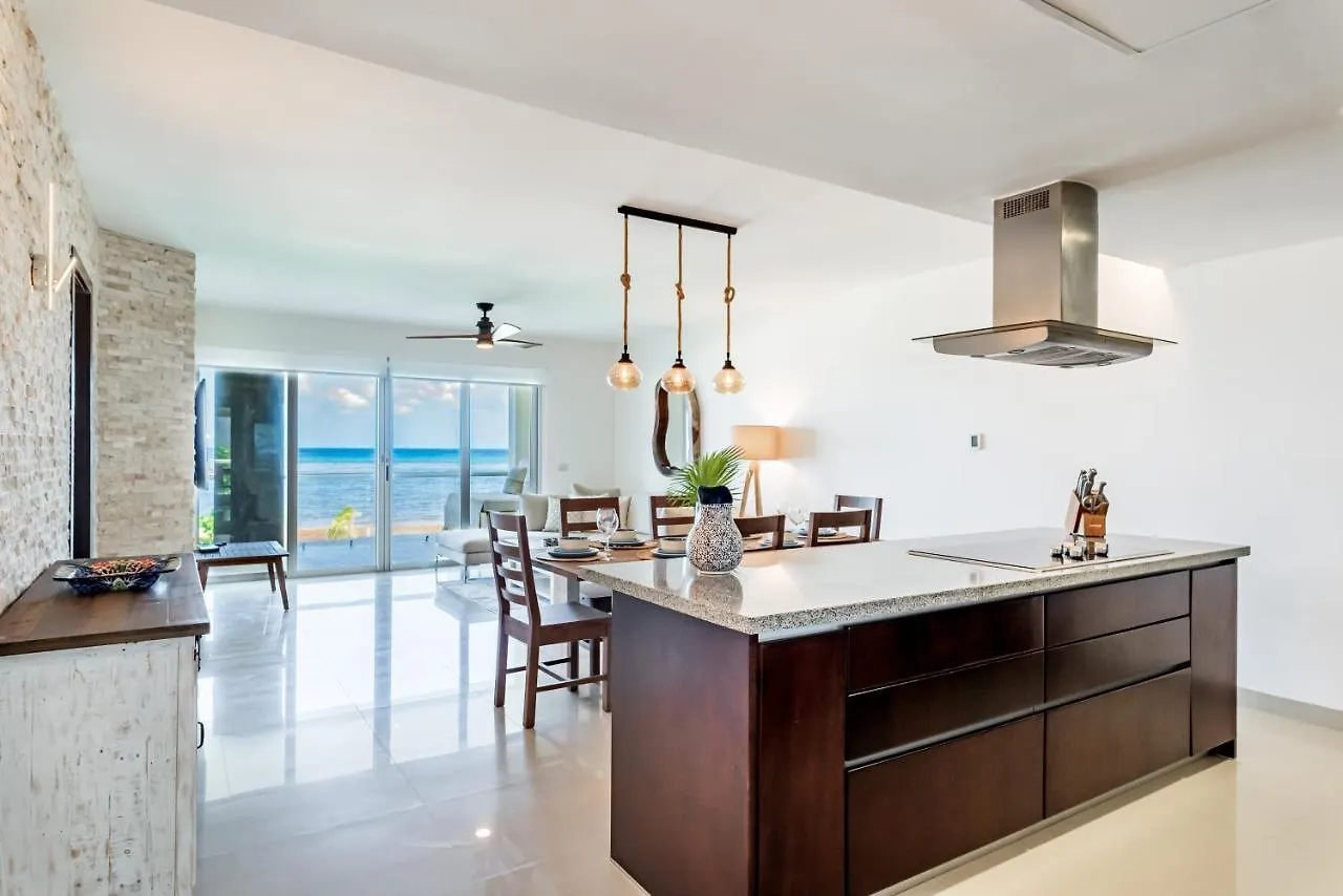 Gorgeous Ocean Front Apartment Casa Shell Condo Плая-дель-Кармен 0*,