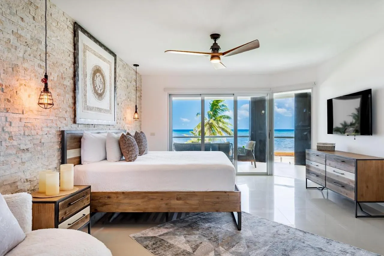 Gorgeous Ocean Front Apartment Casa Shell Condo Плая-дель-Кармен